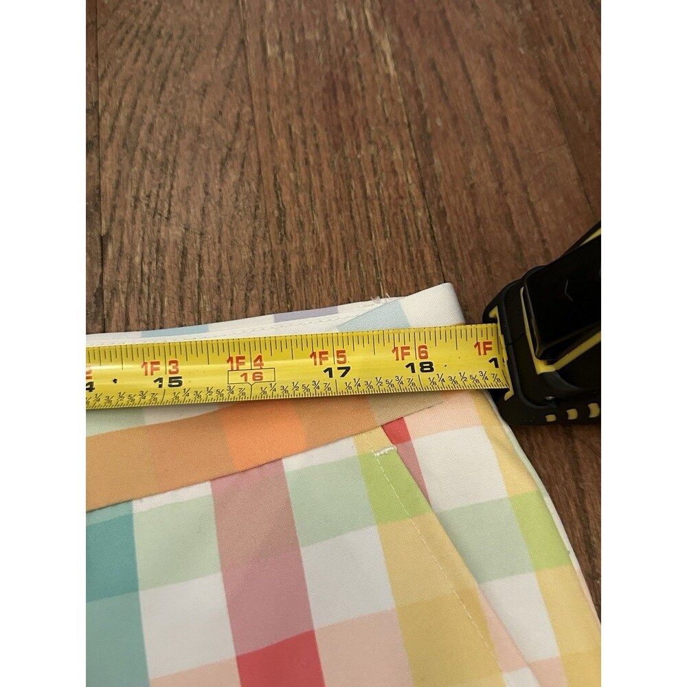 Shinesty Savannah Swinger Pastel Plaid Men's Pants 38x21 Colorful Polyester - Picture 2 of 7